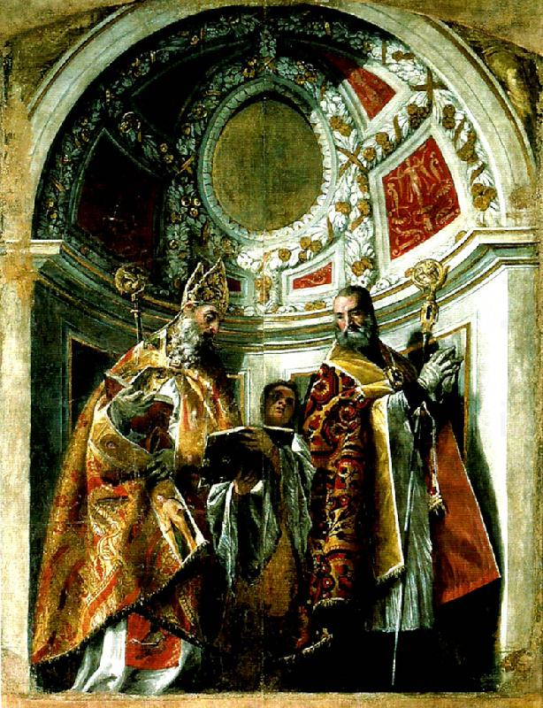 Paolo  Veronese ss. geminianus and severus and severus china oil painting image